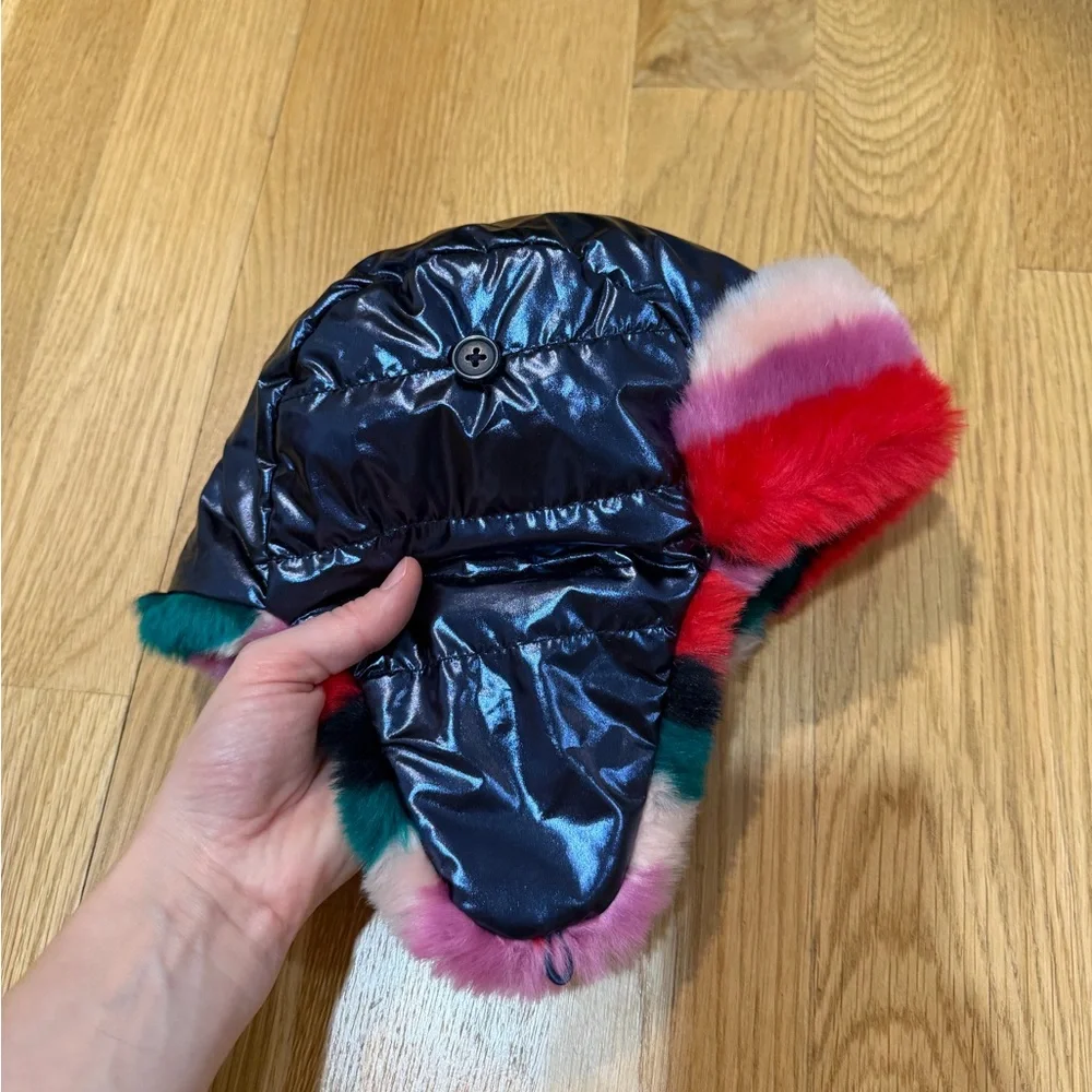 Crewcuts Kids Faux Fur Winter Hat with Ears